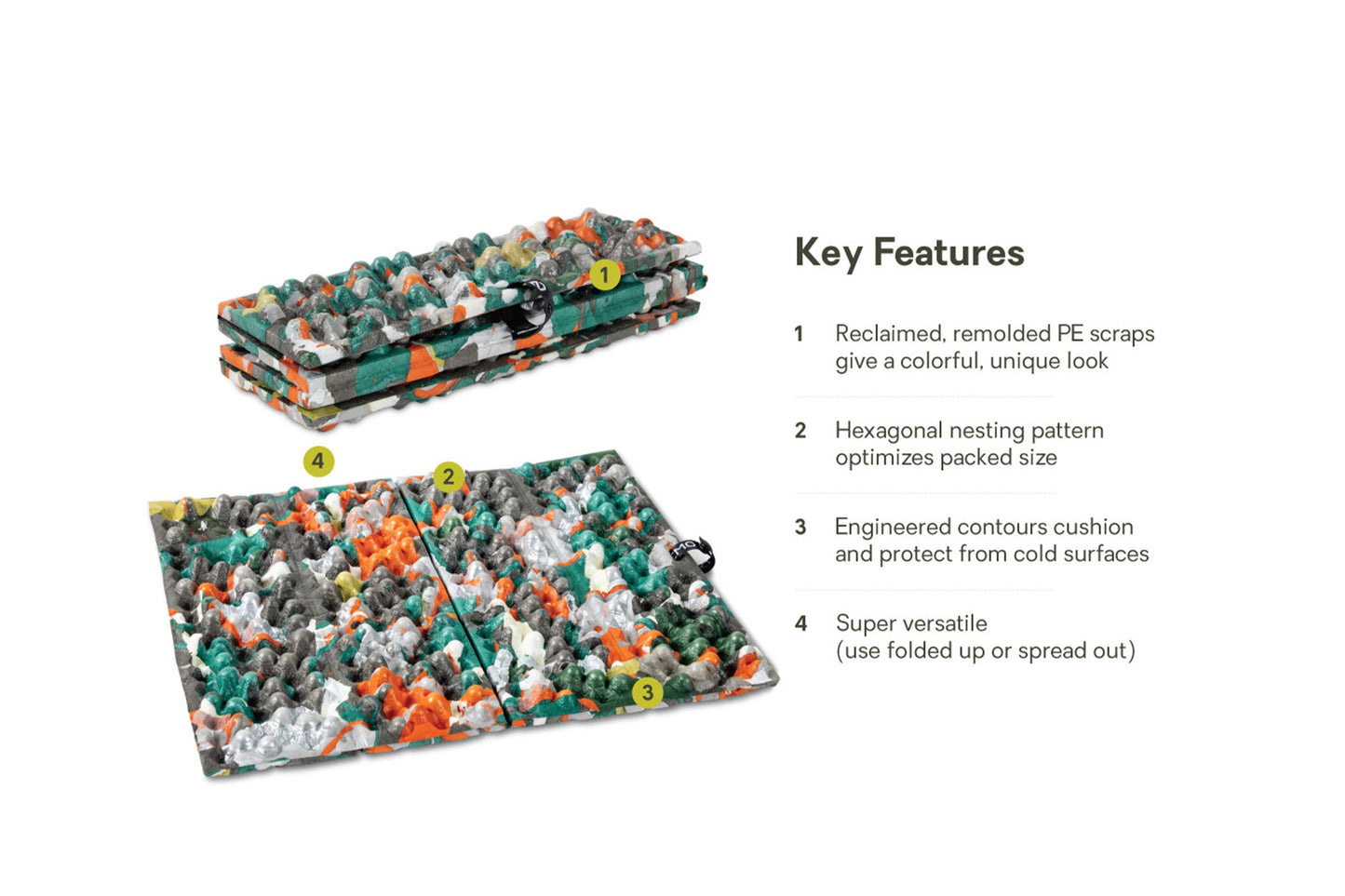 Chipper™ Reclaimed Closed-Cell Foam Seat